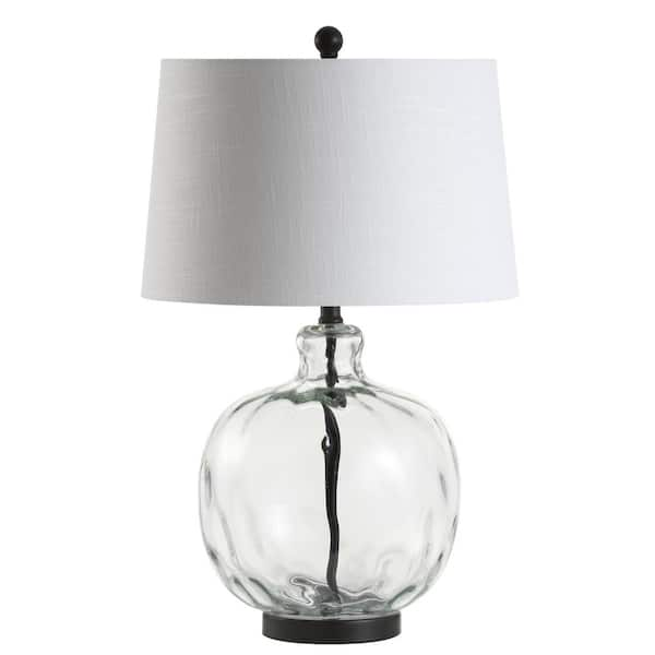 glass black lamp