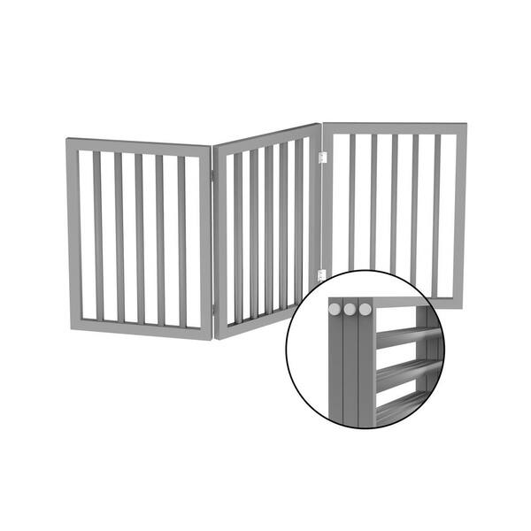 3 panel pet gate