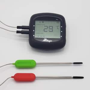 6-Channel Wireless Smartphone Meat Thermometer with 2 Probes Included