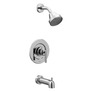 Gibson Single-Handle Posi-Temp Tub and Shower Faucet Trim Kit in Chrome (Valve Not Included)