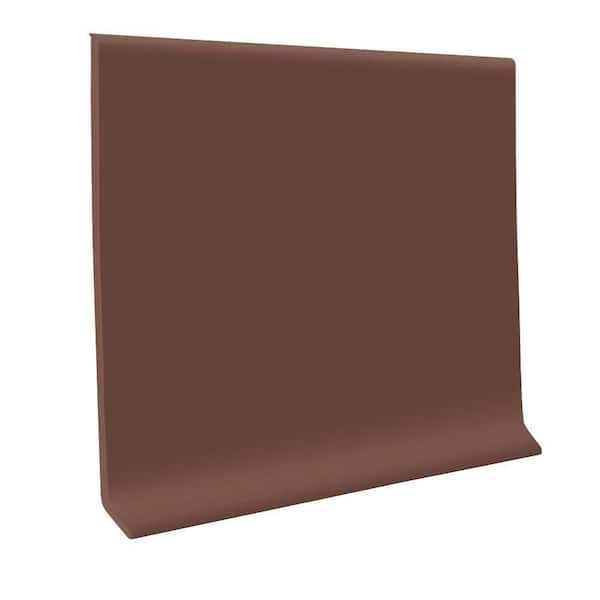 ROPPE 700 Series Russet 4 in. x 1/8 in. x 48 in. Thermoplastic Rubber Wall Cove Base (30-Pieces)