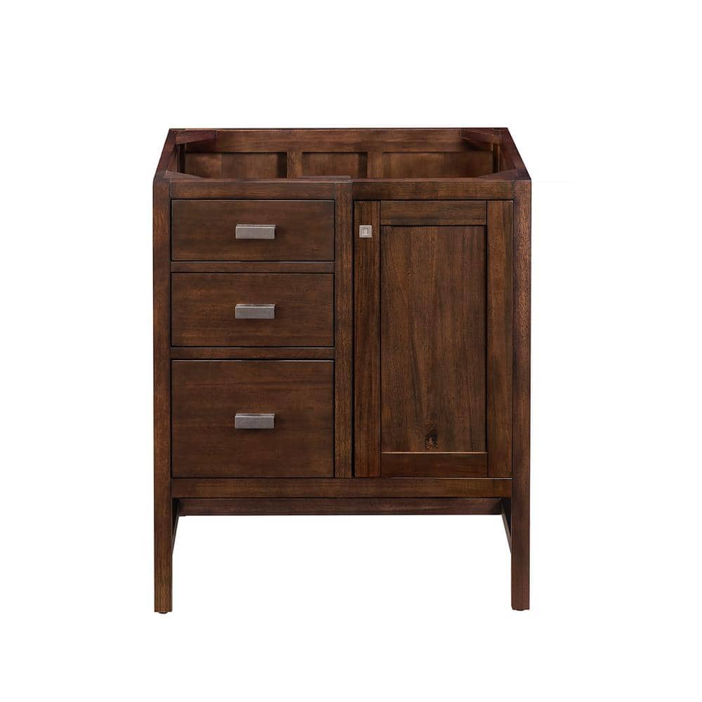 Addison 30" Dark Wood Single Bathroom Vanity Base
