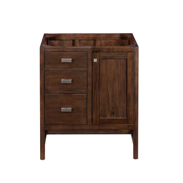 James Martin Vanities Addison 29.9 in. W. x 23.4 in. D x 34.5 in. H Single Vanity without Top in Mid Century Acacia