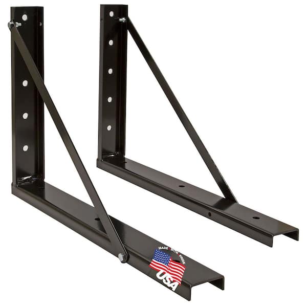 18 x 24 in. Bolted Structural Steel Truck Box Mounting Brackets