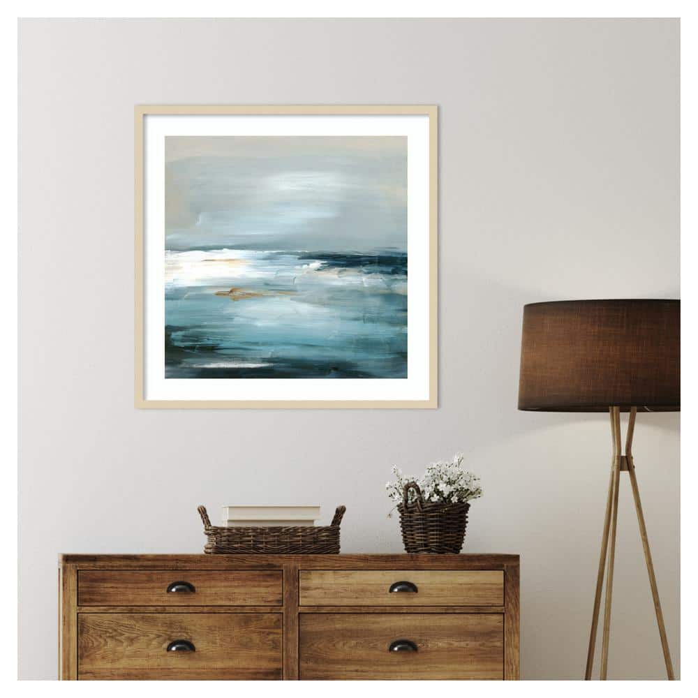 Be Bold II Abstract Seascape Framed Wall Art Print