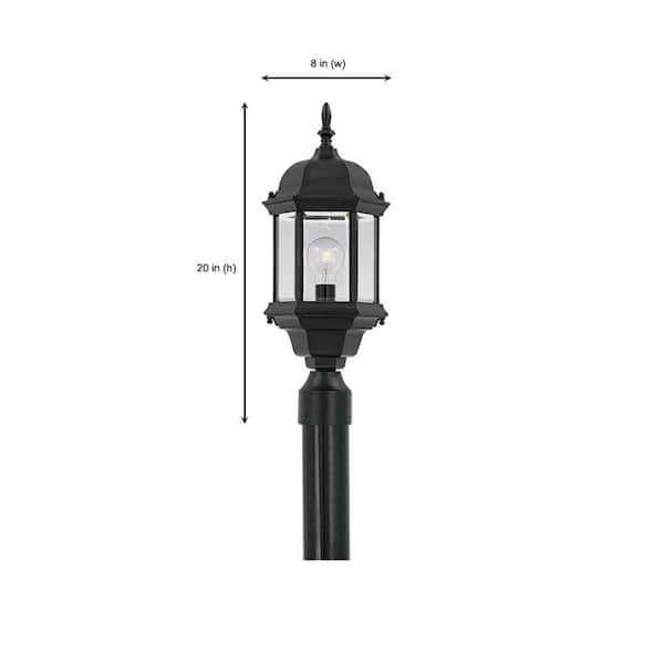 Erving Collection Outdoor Black Post Lantern Erving Collection Outdoor Black Post Lantern