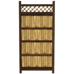 75 in. Bamboo Garden Fence