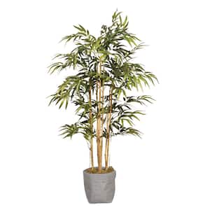 50 in. H Bamboo tree with Eco Planter (30 x 30 x 50)