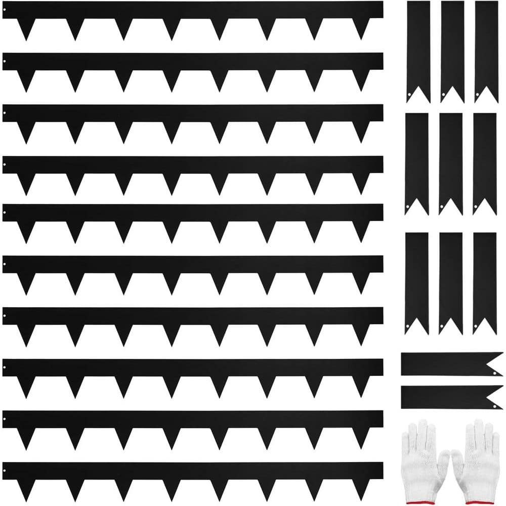 4.5 Inch Metal Landscape Edging with 11 Stakes, 40 in. Steel Edging Pack of 10 (33-Feet) price history on PriceWatchPro