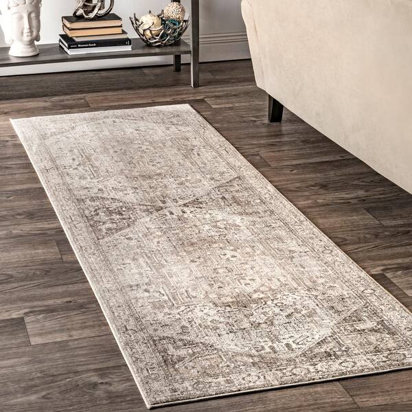 ITSOFT Non Slip Area Rug Pad Carpet Underlay Mat on Hard Floor Runner Extra  Strong Grip, 2 x 3 Feet