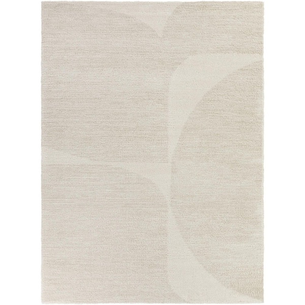 Bartel Cream/Beige 5 ft. x 7 ft. Area Rug