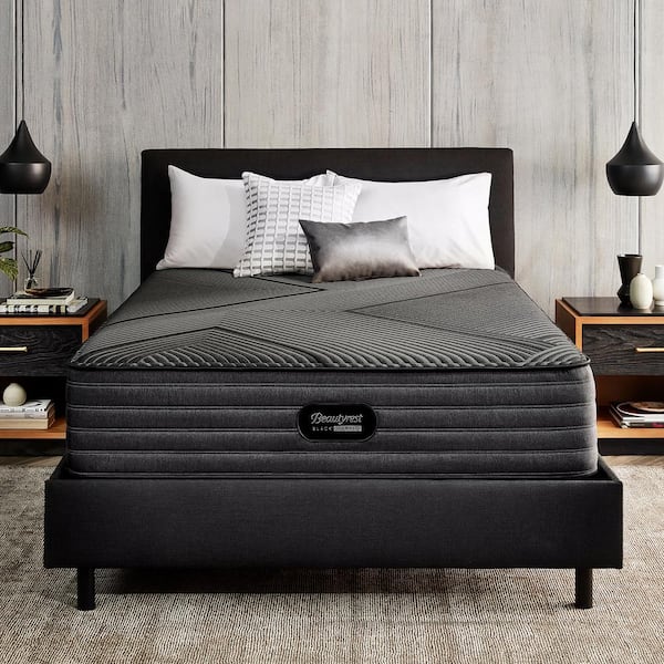 Beautyrest Black Hybrid LX-Class Full Medium 13.5 in. Mattress Set with 9 in. Foundation