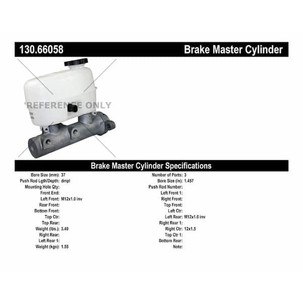 Centric Parts Brake Master Cylinder