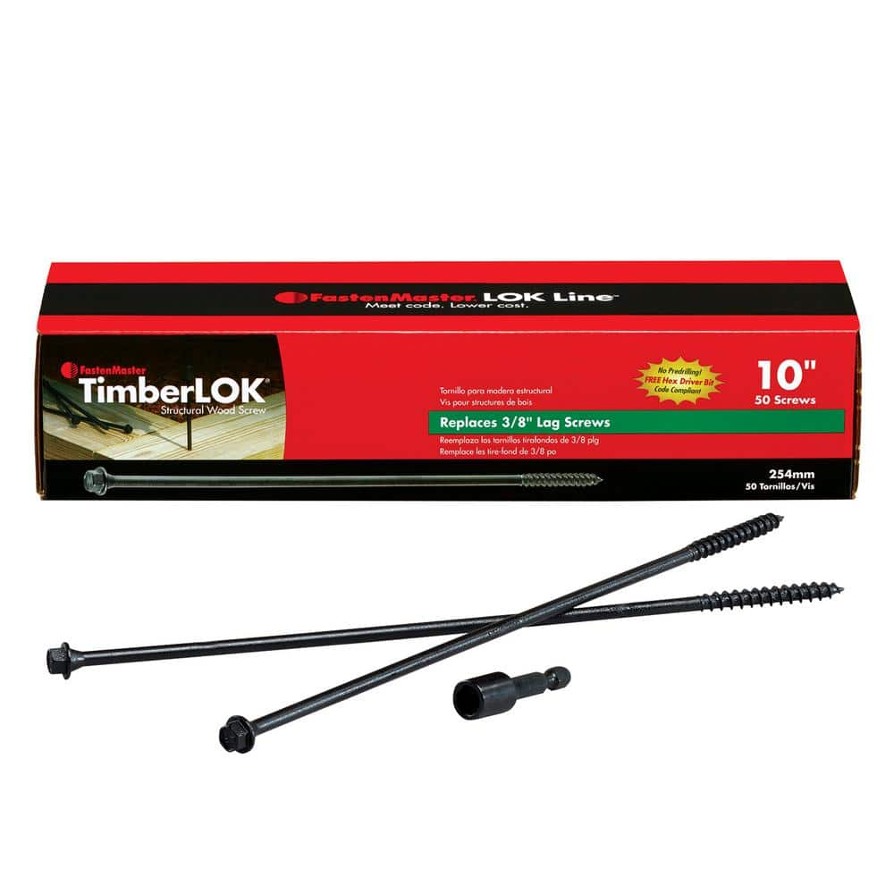 Timco exterior IN-DEX 10 PACK 10x150mm hex head timber screw Landscaping 