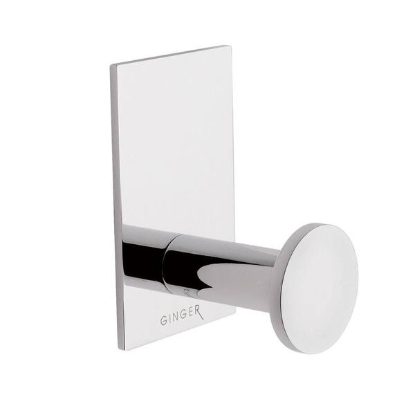 Ginger Surface Single Robe Hook in Polished Chrome