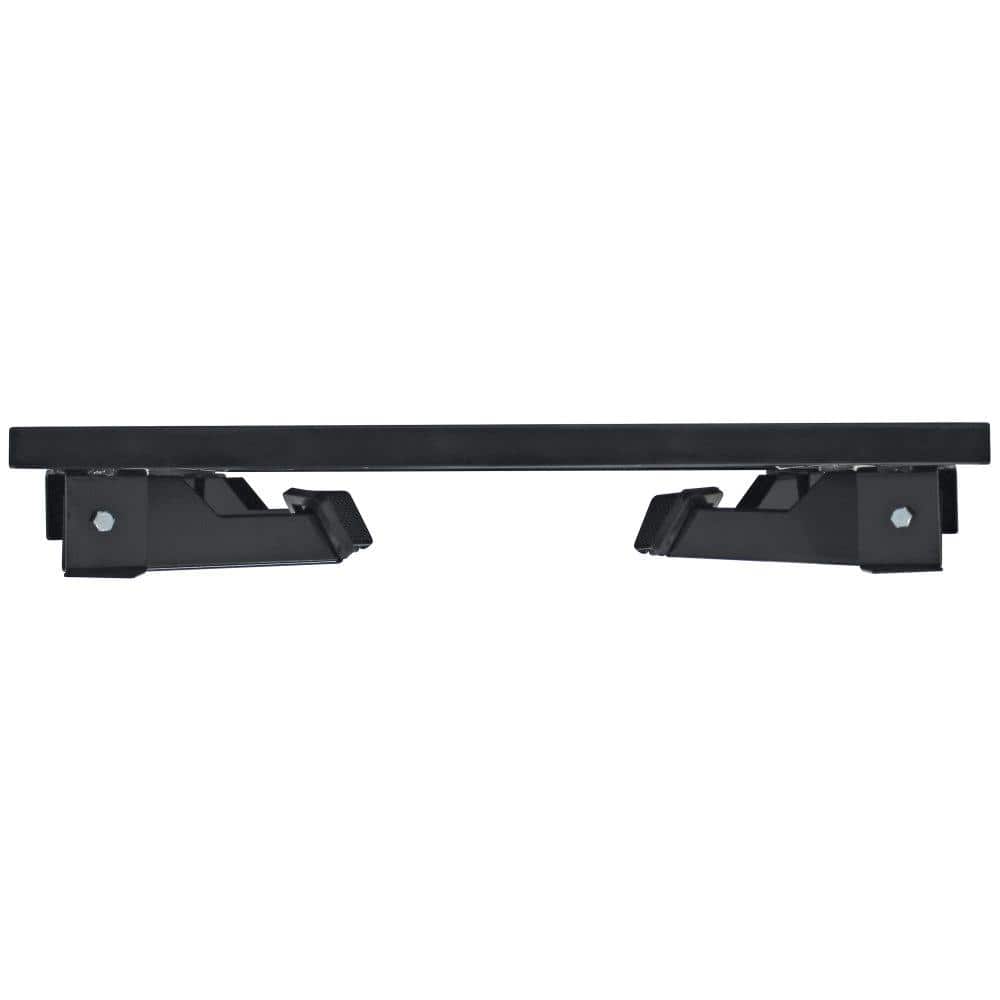 Extra-Large Black Steel Slip Resistant Platform Step