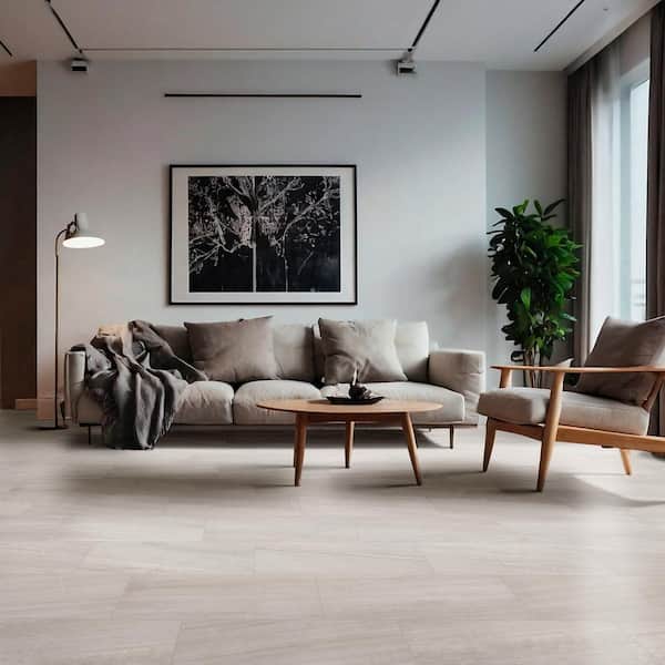 MSI Malahari Greige 12 in. x 24 in. Lapato Porcelain