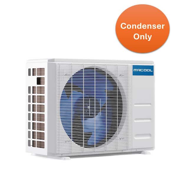 DIY 24000 BTU 2-Ton Mini Split Heat Pump Condenser w/ 25 ft. Pre-Charged Line-Set and DIY Installation Kit 208V/230-Volt