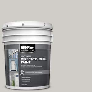 5 gal. #AE-49 Polished Silver Eggshell Direct to Metal Interior/Exterior Paint