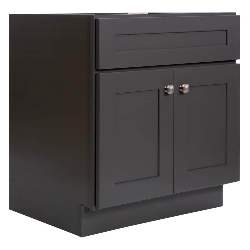 Brookings 30 in W Bath Vanity Cabinet Without Top in Sherwin Williams Urban