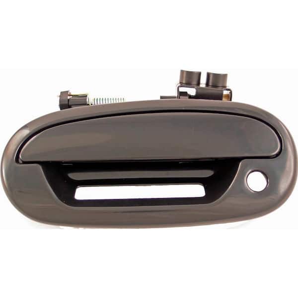 Unbranded Exterior Door Handle Front Left Primed Black With Keypad Hole