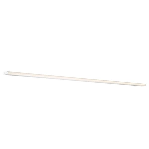 Slim Nightstick 98 in. White LED Vanity Light Bar and Wall Sconce, 3000K