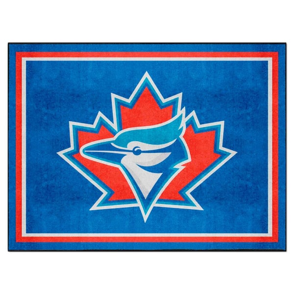 FANMATS Toronto Blue Jays 8ft. X 10 Ft. Plush Area Rug 37376 - The Home ...