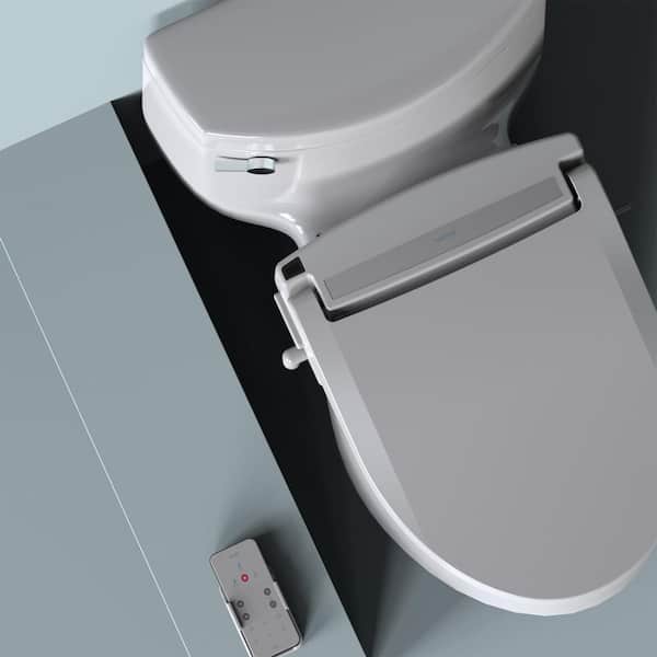 Brondell Swash Select Electric Bidet Seat for Round Toilets in White
