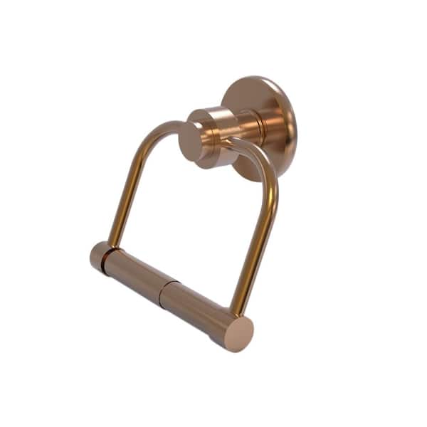 Allied Brass Mercury Collection Single Post Toilet Paper Holder in Brushed Bronze