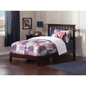 Mission Twin XL Traditional Bed in Espresso