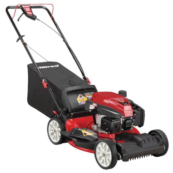 Troy-Bilt 21in. 159cc Variable Speed Self Propelled Gas Lawn Mower with Rear Bag and Mulching Kit Included