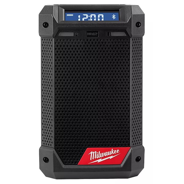 M12 12-Volt Lithium-Ion Cordless Bluetooth/AM/FM Jobsite Radio with Charger