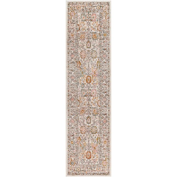 Fionn Burnt Orange 3 ft. x 10 ft. Indoor Area Rug