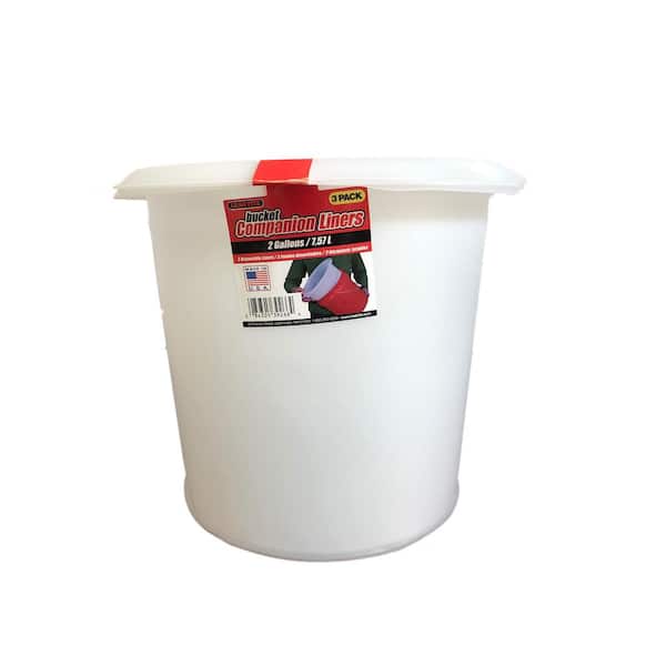 2.5 qt. Plastic Bucket RG580 - The Home Depot