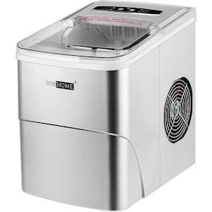 Frigidaire Compact 26-lb Countertop Ice Maker Stainless Steel-EFIC117-SS