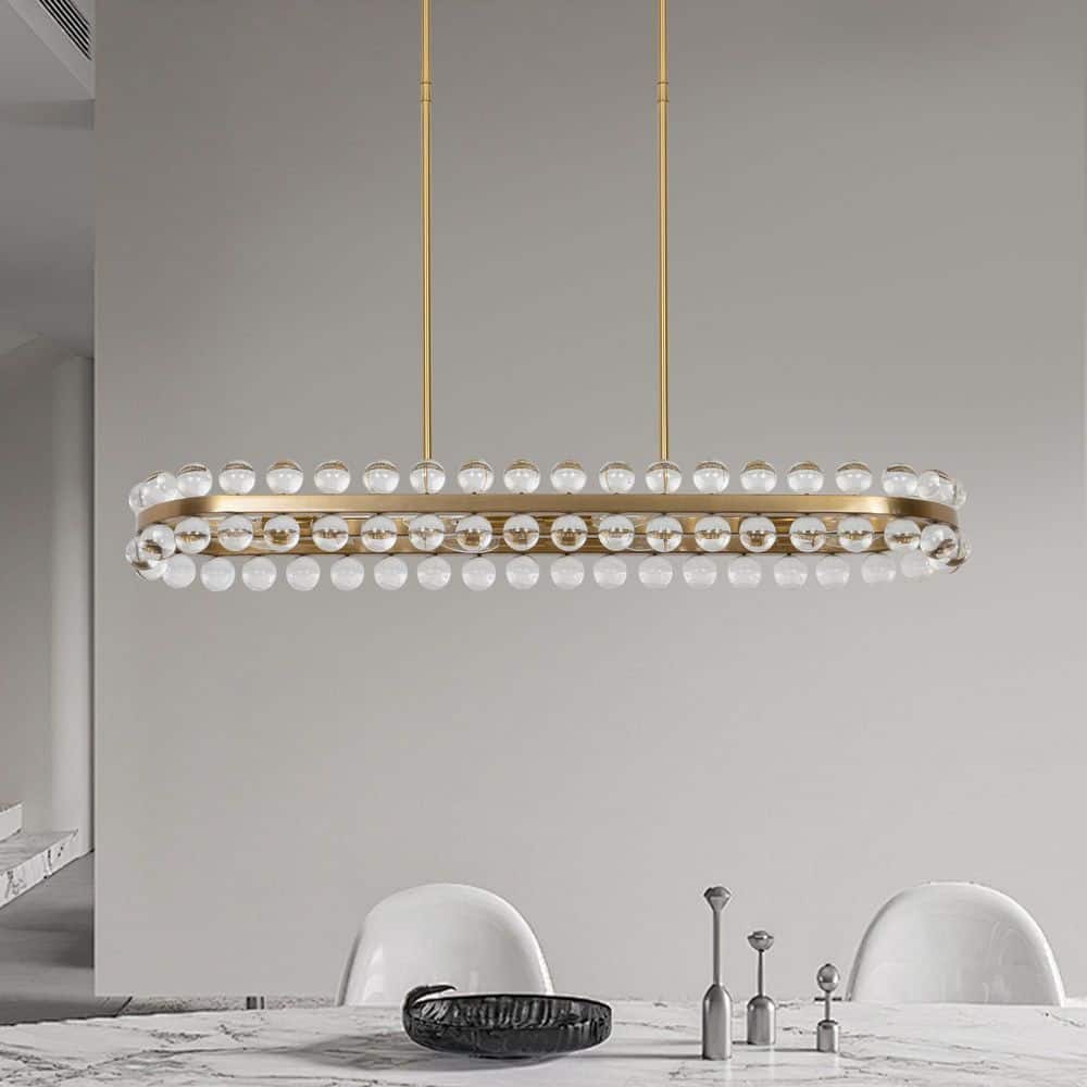 8-Light 36 in. Brass Crystal Modern Globe Dimmable Pendant Dining Kitchen Ceiling Lights Foyer Bedroom Lighting price history on PriceWatchPro