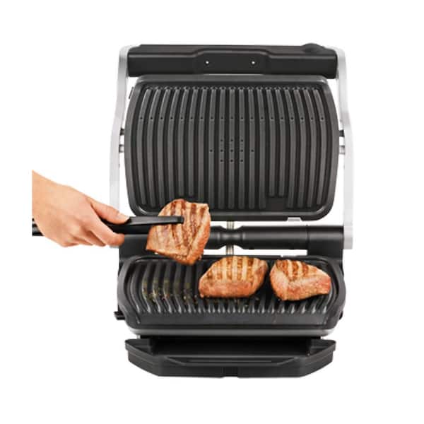 TEFAL OptiGrill Indoor Grill w/ Removable Plates & Precision Grilling  Technology 