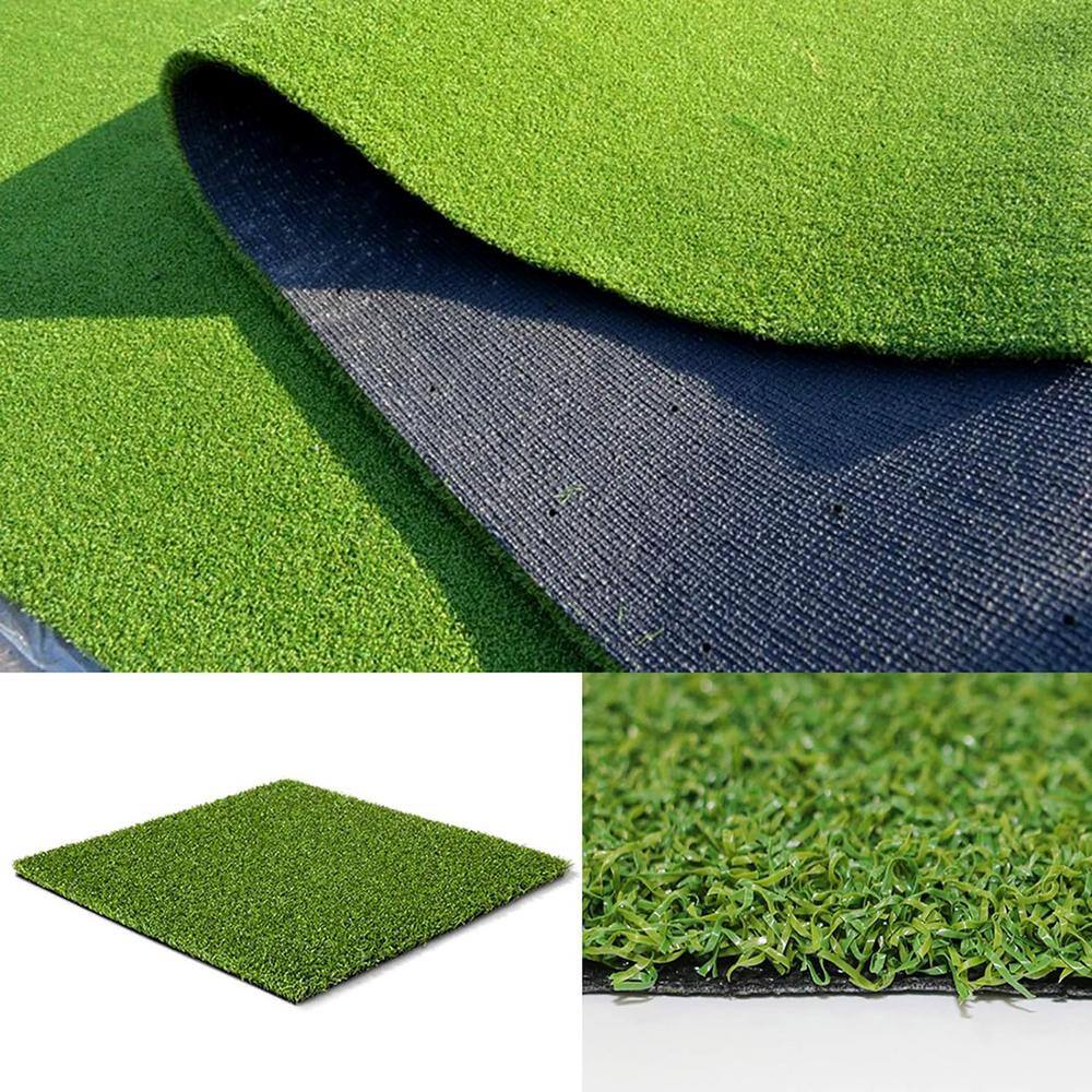Ottomanson Golf Putting Green Waterproof Solid Indoor/Outdoor 3 ft. x