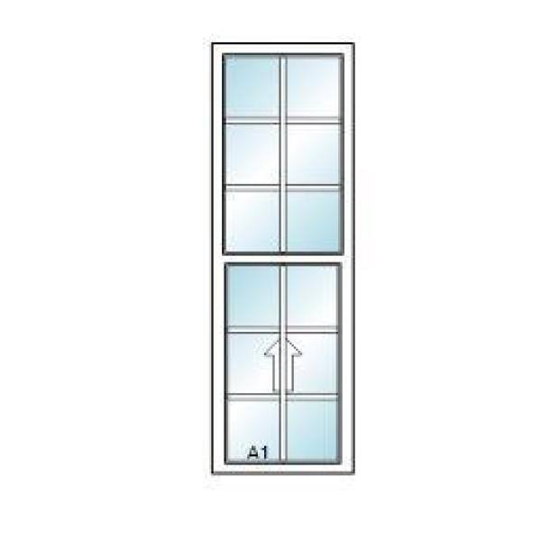 Ply Gem 23.5 in. x 71.5 in. 500 Series White Vinyl Single Hung Window