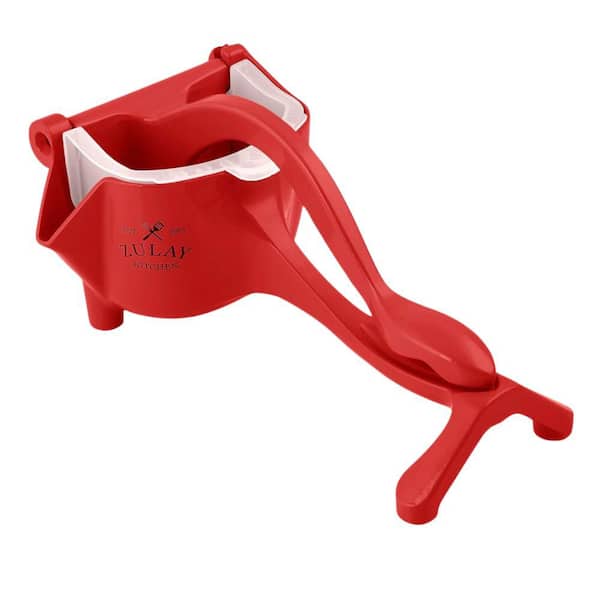 Zulay Kitchen Heavy Duty Pomegranate Manual Juicer - Red