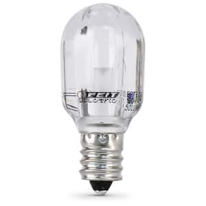 15-Watt T6 E12 3000K Bright White Equivalent Candelabra Base LED Light Bulb