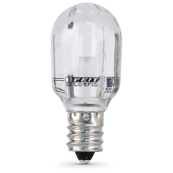 Feit Electric 15-Watt T6 E12 3000K Bright White Equivalent Candelabra Base LED Light Bulb