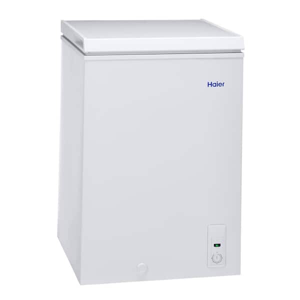 Haier 3.5 cu. ft. Chest Freezer in White HFC3501ACW - The Home Depot