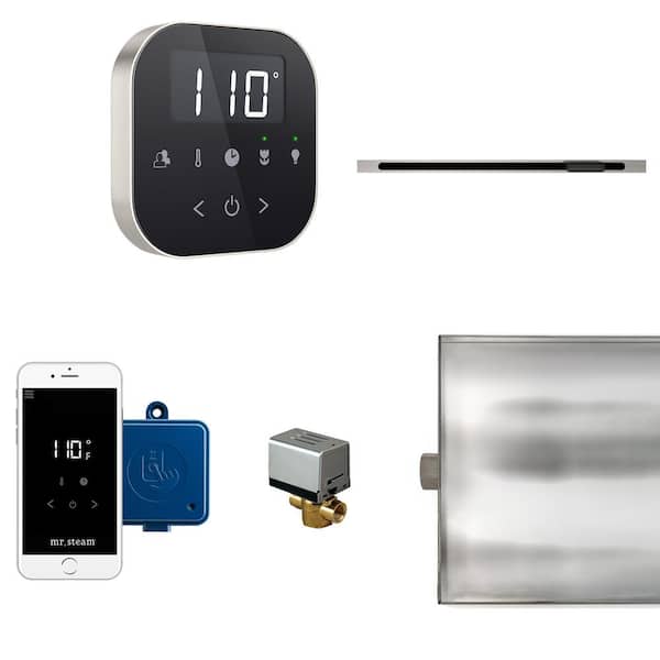 Mr.Steam AirButler Linear Package Black Brushed Nickel