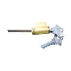 Key in Knob Lever Cylinder with Satin Chrome Finish, SC1