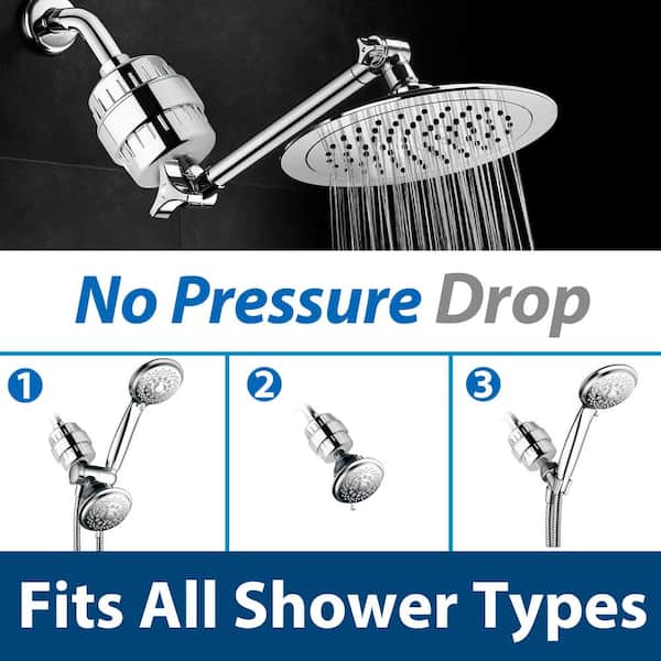 15 Stage Shower Filter, Shower Water Filter Universal Replaceable
