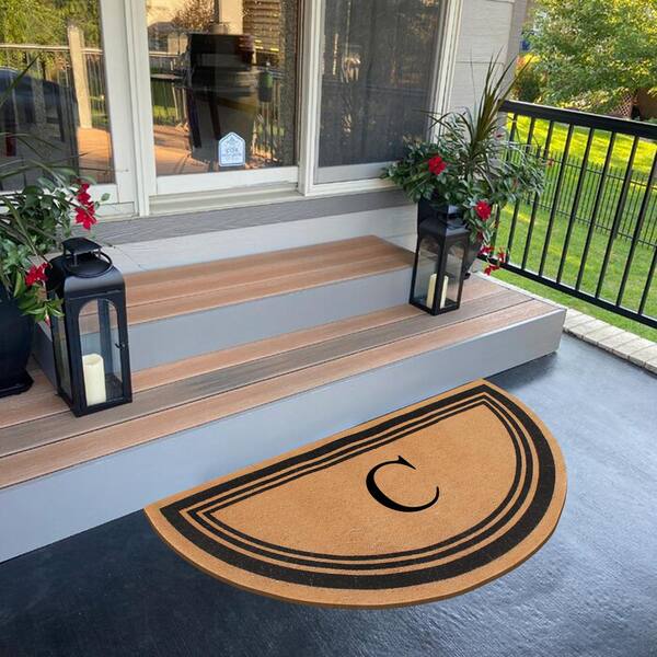 Las Vegas Raiders Shaped Coir Doormat