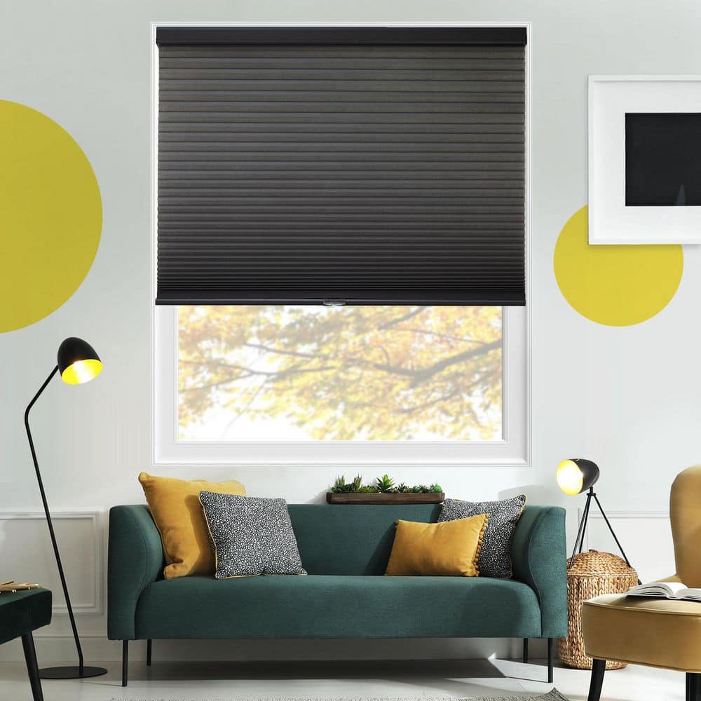 Cut-to-Size Skyline Fog Light Filtering Cordless Polyester Honeycomb Cellular Shades 19 in. W x 84 in. L price history on PriceWatchPro