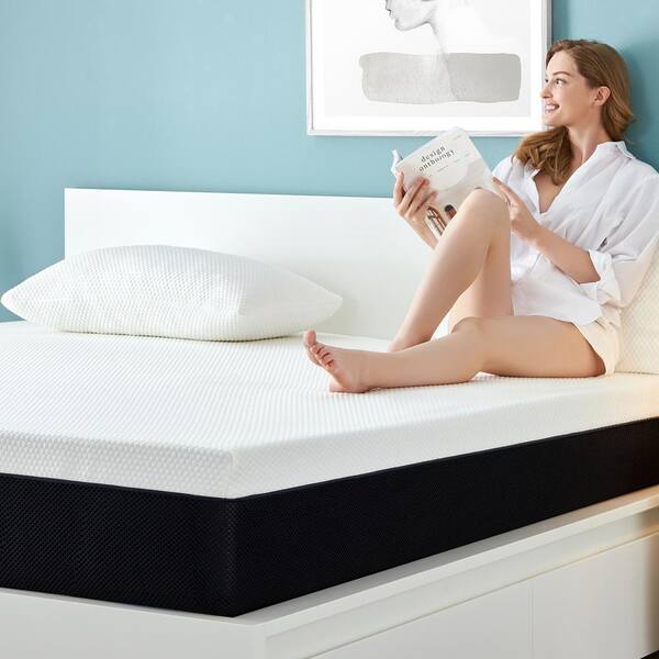 Potctz 8 in. Full Medium Memory Foam Tight Top Mattress,Proper Support  HD-KFTC-008F - The Home Depot