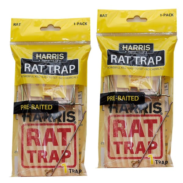 Harris Rat Snap Trap (2-Pack)